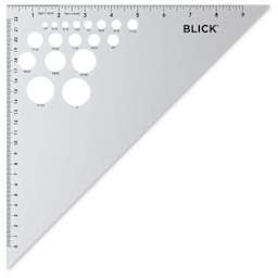 Blick Aluminum Triangles - Top view of Single 45/90 degree triangle