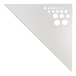 Blick Aluminum Triangles - 12", 45/90 - back