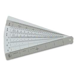 Alumicolor Drafting Fan - Sideways slightly fanned