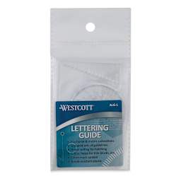 Westcott Ames Lettering Guide (in package)