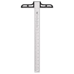 Alvin Stainless Steel Graduated T-Square - 18"