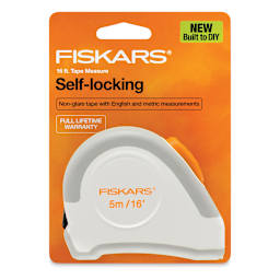 Fiskars DIY Tape Measure - Front view of blister package
