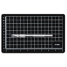 Excel Blades Mini Precision Cutting Mat Kit top view - Black