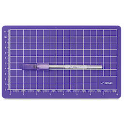 Excel Blades Mini Precision Cutting Mat Kit top view - Violet
