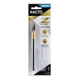 X-Acto Z-Series #2 Knife - Front of blister Package showing Knife