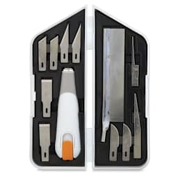 Fiskars Craft Knife Kit - Heavy-Duty Kit shown open