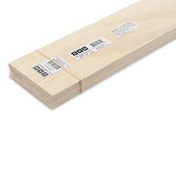 Bud Nosen Basswood Sheets - 1/16" x 4" x 24", 15 Sheets