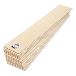 Bud Nosen Basswood Sheets - 1/16" x 4" x 24", 15 Sheets