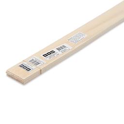 Bud Nosen Basswood Sheets - 1/32" x 2" x 24", 15 Sheets - close-up