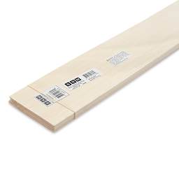 Bud Nosen Basswood Sheets - 1/32" x 4" x 24", 15 Sheets - close-up
