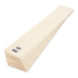Bud Nosen Basswood Sheets - 1/32" x 4" x 24", 15 Sheets