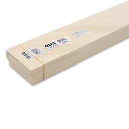 Bud Nosen Basswood Sheets - 3/16" x 4" x 24", 10 Sheets - close-up