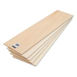 Bud Nosen Basswood Sheets - 3/16" x 6" x 24", 5 Sheets