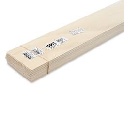 Bud Nosen Basswood Sheets - 3/32" x 4" x 24", 15 Sheets - close-up