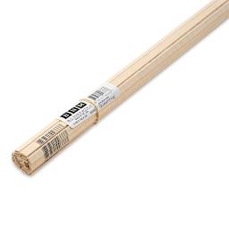 Bud Nosen Basswood Sticks - 1/16" x 1/4" x 24", 42 Sticks - close-up
