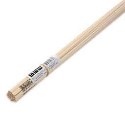 Bud Nosen Basswood Sticks - 1/16" x 1/8" x 24", 48 Sticks - close-up