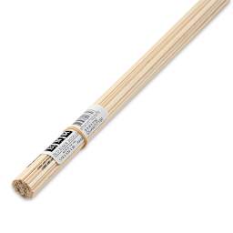 Bud Nosen Basswood Sticks - 1/16" x 3/32" x 24", 60 Sticks - close-up