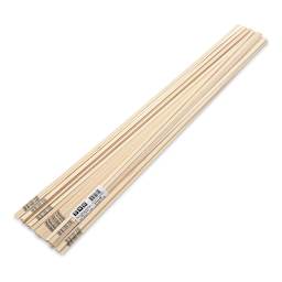 Bud Nosen Basswood Sticks - 1/32" x 1/4" x 24", 45 Sticks