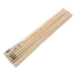 Bud Nosen Basswood Sticks - 3/32" x 3/8" x 24", 28 Sticks