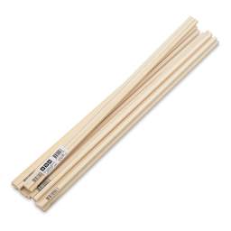 Bud Nosen Basswood Sticks - 5/16" x 5/16" x 24", 18 Sticks