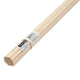 Bud Nosen Basswood Sticks - 5/32" x 5/32" x 24", 36 Sticks - close-up
