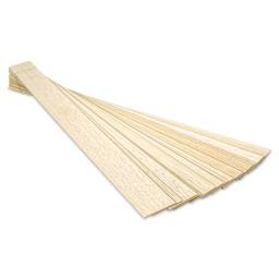 Bud Nosen Balsa Wood Sheets - 1/8" x 3" x 36", Pkg of 20