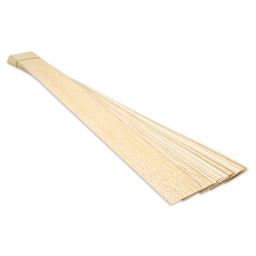 Bud Nosen Balsa Wood Sheets - 1/32" x 3" x 36", Pkg of 20