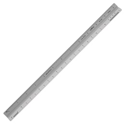 Pacific Arc Professional Architect Ruler - Aluminum, 12"