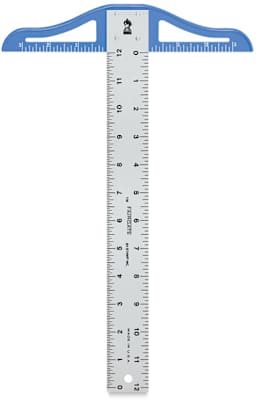 Fairgate Cork-Backed T-Square - Front of T-Square upright
