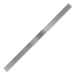 Fairgate Aluminum Straight Edge Ruler - 30" - back, angled