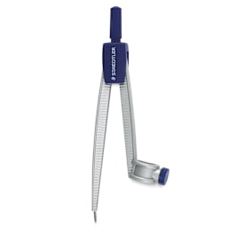 Staedtler 550 Compass with Universal Adapter - shown slightly open and upright
