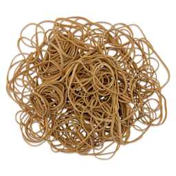 Officemate Rubber Bands - Natural, Assorted Sizes, 4 oz Bag