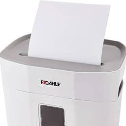 Dahle Papersafe PS 100 Paper Shredder (Shredder loaded with paper)