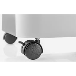 Dahle 52214 Small Office Shredder - close-up of wheels