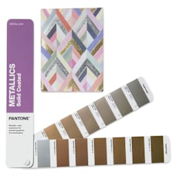 Pantone Metallics Coated Color Guide - 655 Colors, open