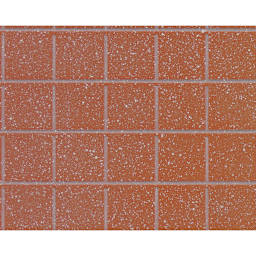 Plastruct Patterned Sheets, Square Tile, 1/2", finished example