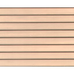 Plastruct Patterned Sheets, Clapboard Siding, 1/4", finished example