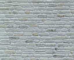 Plastruct Patterned Sheets, Random Coursed Stone, 1:48 Scale (finished example)