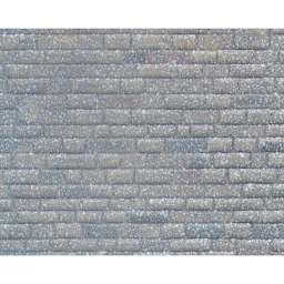 Plastruct Patterned Sheets, Dressed Stone/Block 1:48 Scale, finished example