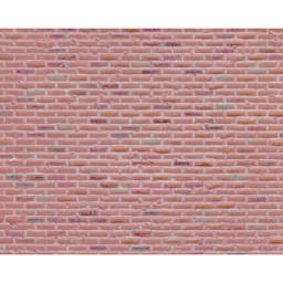 Plastruct Patterned Sheets, Brick, Rough, 1:48 Scale (finished example)