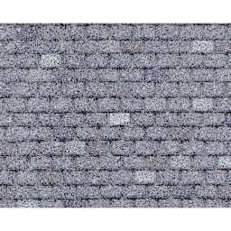 Plastruct Patterned Sheets, Asphalt Shingle, 1:48 Scale, finished example