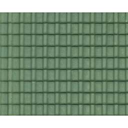 Plastruct Patterned Sheets, Ridged Clay Tile, 1:48 Scale, finished example