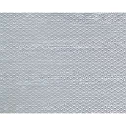 Plastruct Patterned Sheets, Tread Plate, 1:100 Scale. finished example