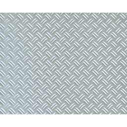 Plastruct Patterned Sheets, Double Diamond Plate, 1:24 Scale, finished example