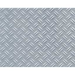 Plastruct Patterned Sheets, Double Diamond Plate, 1:16 Scale, finished example