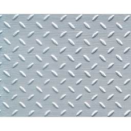 Plastruct Patterned Sheets, Diamond Plate, 1:16 Scale, finished example