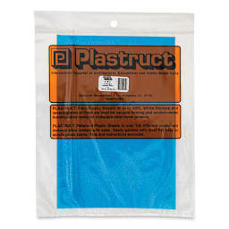 Plastruct Patterned Sheets, Water, Agitated/Shallow, Blue, No Scale - front of packaging
