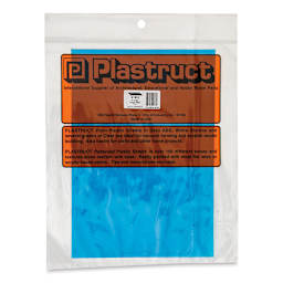 Plastruct Patterned Sheets, Water, Choppy/Deep, Blue, No Scale - front of packaging