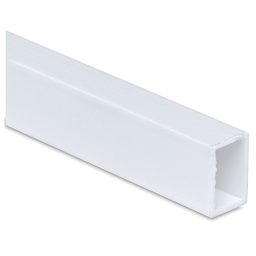 Rectangular Styrene Tubing - 3/8", Pkg of 4