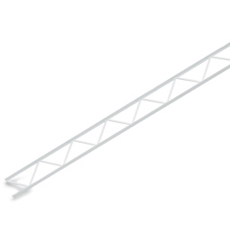 Plastruct Styrene Structural Open Web Trusses - Pkg of 2, 1'' H x 1-27/32'' W x 12'' L